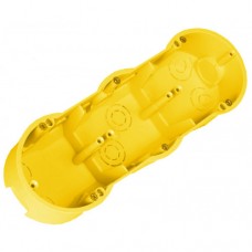 Κουτί Χωνευτό Γυψοσανίδας Διακόπτου Τριπλό Φ65x3 68LA/3 Dabler Monokrousos